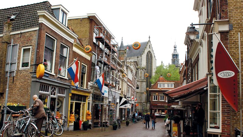 أحد شوارع هولندا