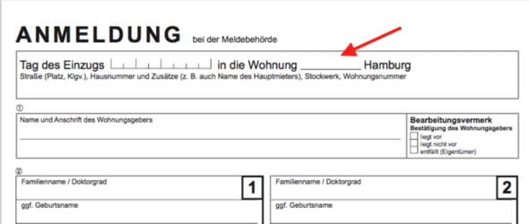 الملدنة - تسجيل البلدية في المانيا