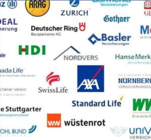 شعارات لشركات التأمينات الإضافية في ألمانيا