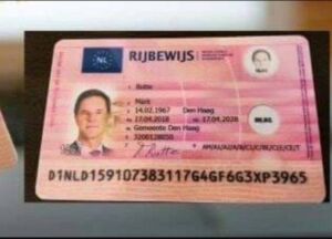 رخصة قيادة في هولندا لإحدى المواطنين