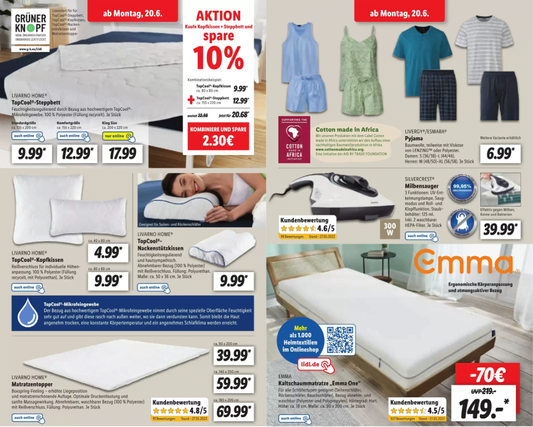 عروض متجر ليدل في ألمانيا على الالبسة وألعاب الأطفال