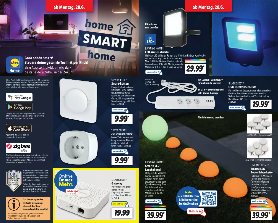 عروض متجر ليدل في ألمانيا على الكهربائيات ولوازم المنزل