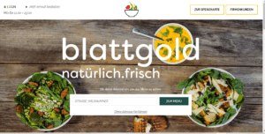 تطبيق Blattgold لتوصيل الطعام في النمسا