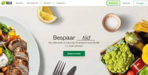 موقع Hellofresh لتوصيل الطعام في بلجيكا