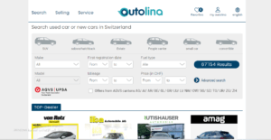  موقع أوتو لينا autolina.ch