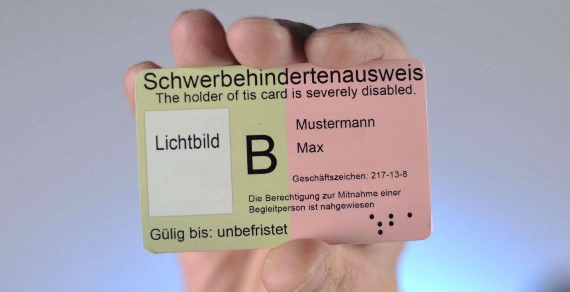 بطاقة الإعاقة في المانيا