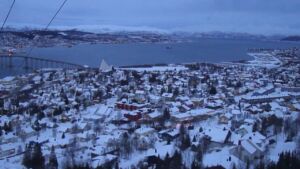 أجمل المدن الأوربية الشتوية مدينة ترومسو في النرويج