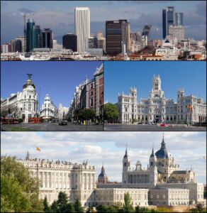 مجموعة من المعالم السياحية في مدريد عاصمة إسبانيا