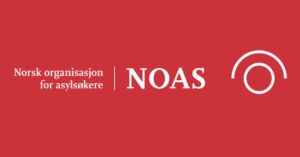 لوغو - منظمة Noas في مساعدة اللاجئين في النرويج