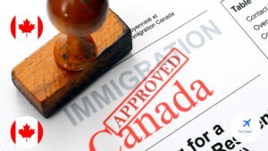 ختم الموافقة بالحصول على التأشيرة الكندية اثناء الهجرة إلى كندا للمصريين