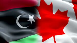 علم كندا وليبيا ضمن برامج الهجرة إلى كندا من ليبيا