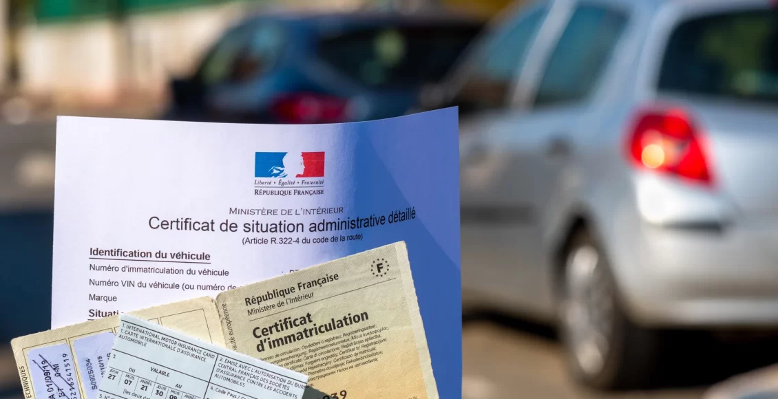 إجراءات تسجيل السيارة في فرنسا