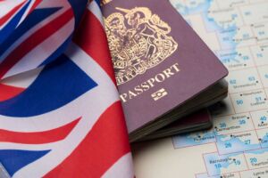 فيزا بريطانيا وعلم بريطانيا و رفض منح التأشيرة البريطانية للجزائريين