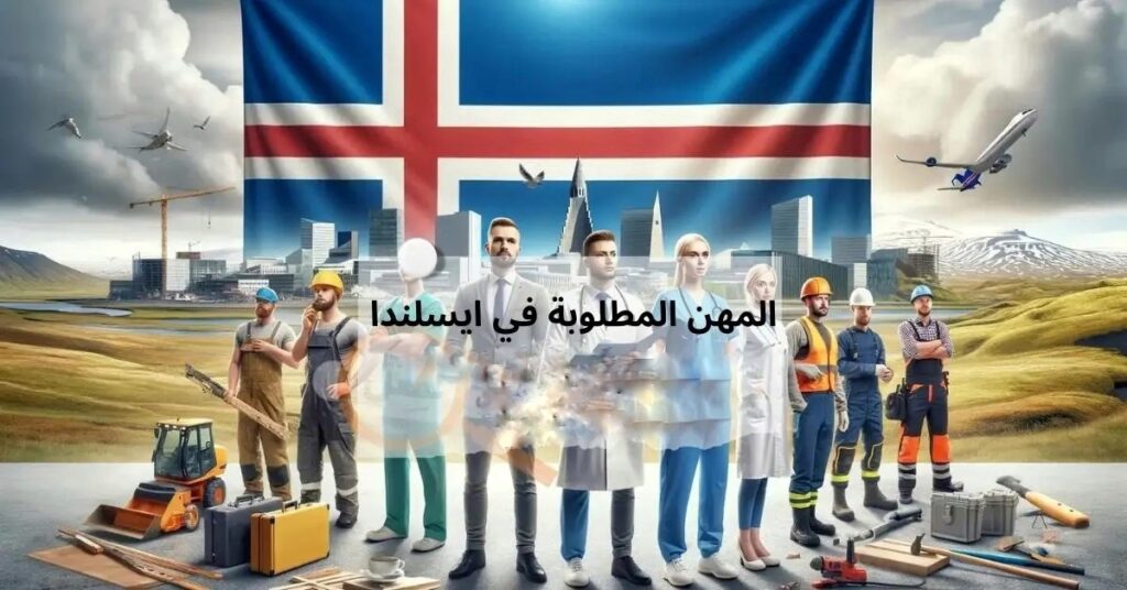 مجموعة من الأشخاص لمهن مختلفة - المهن المطلوبة في آيسلندا 2024